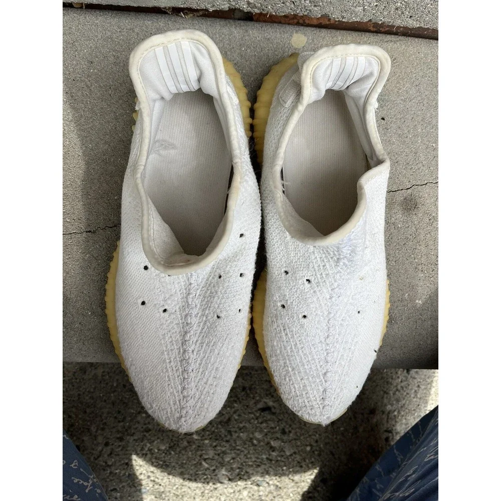 Adidas Yeezy Boost 350 V2 White CP9366 Men Sz 11 Shoes Sneakers